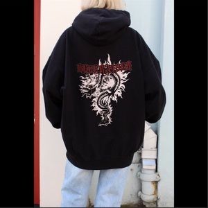 Brandy Melville Hellraiser hoodie